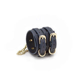 Blue Bondage Couture Ankle Cuff - High-Quality BDSM Ankle Restraint